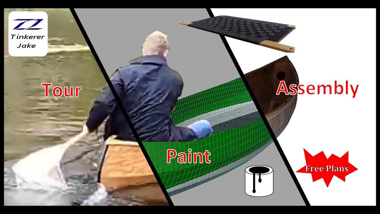 TJ-Canoe - Part 4/4 | Self-Designed Plywood Canoe (Free Plans)
