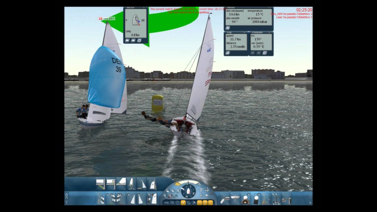 Sail Simulator 5 Gameplay online regata 470