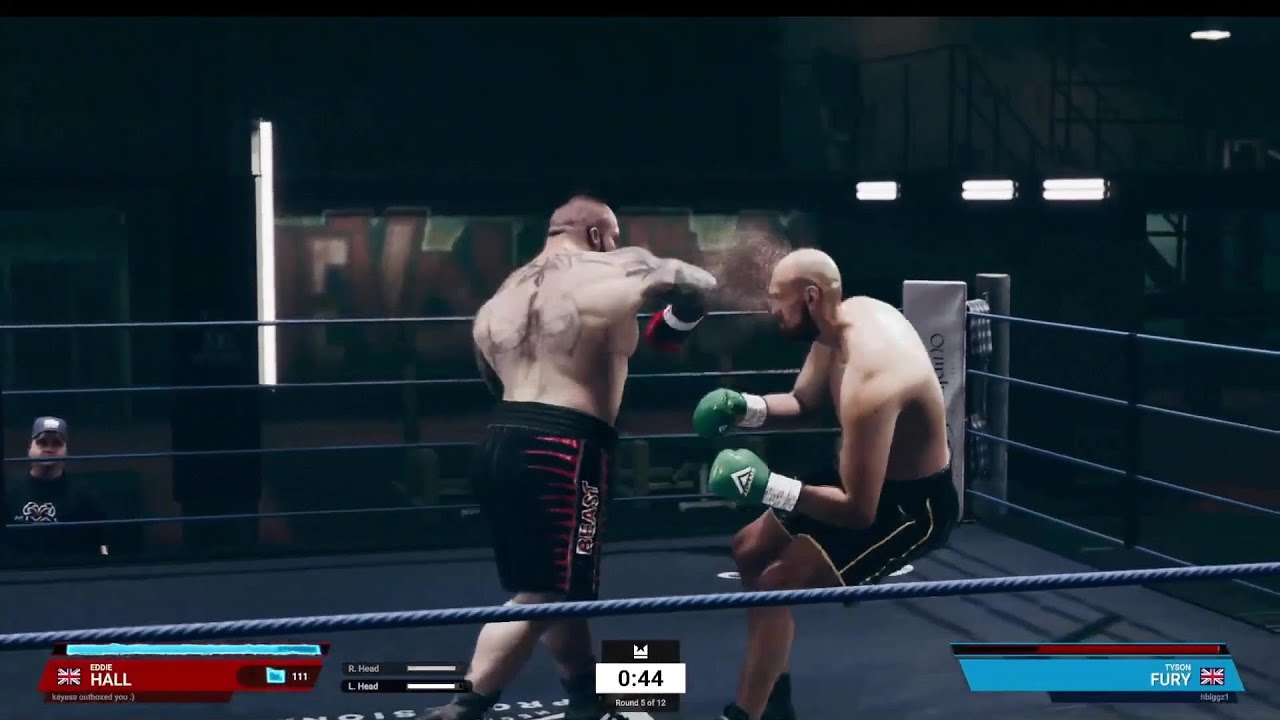 EDDIE HALL DESTROYS TYSON FURY *KNOCKOUT* IN (UNDISPUTED)