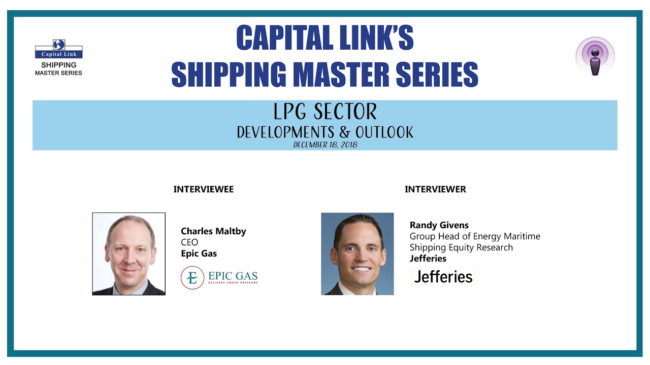 LPG Sector with Charles Maltby, CEO of Epic Gas
