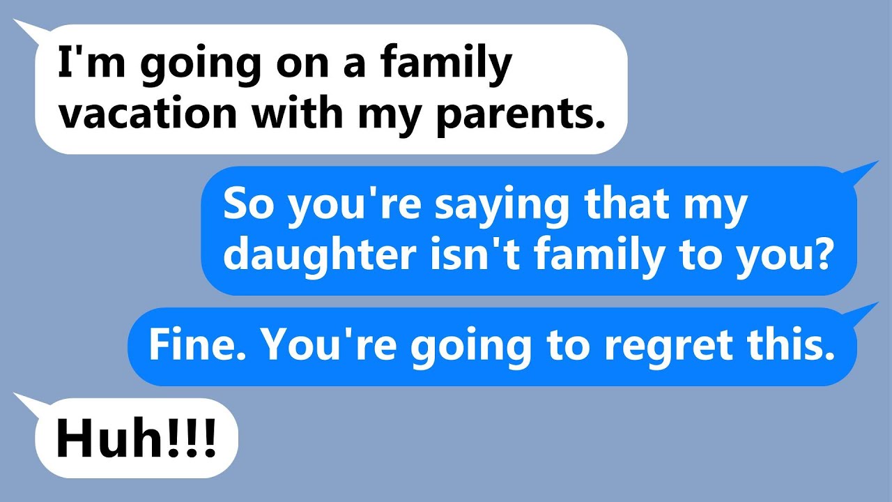 I lost my composure due to my daughter's accident and her husband's choice to go on a trip.