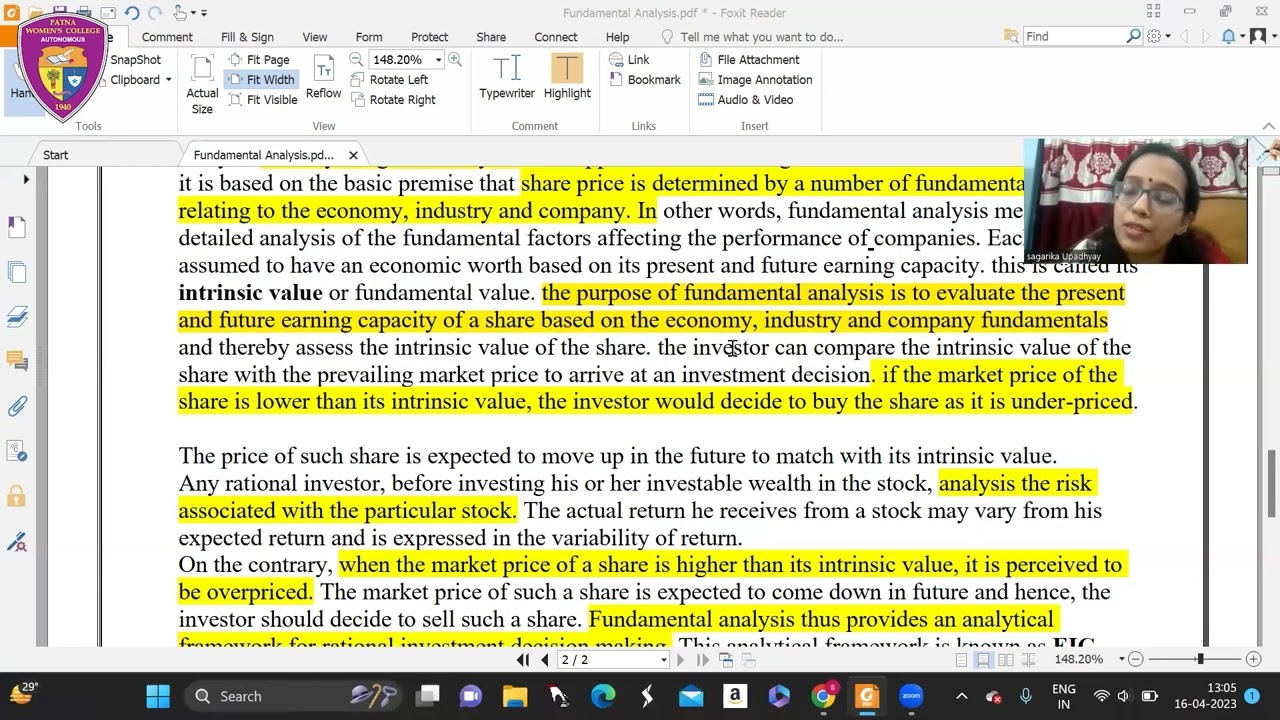 Fundamental Analysis