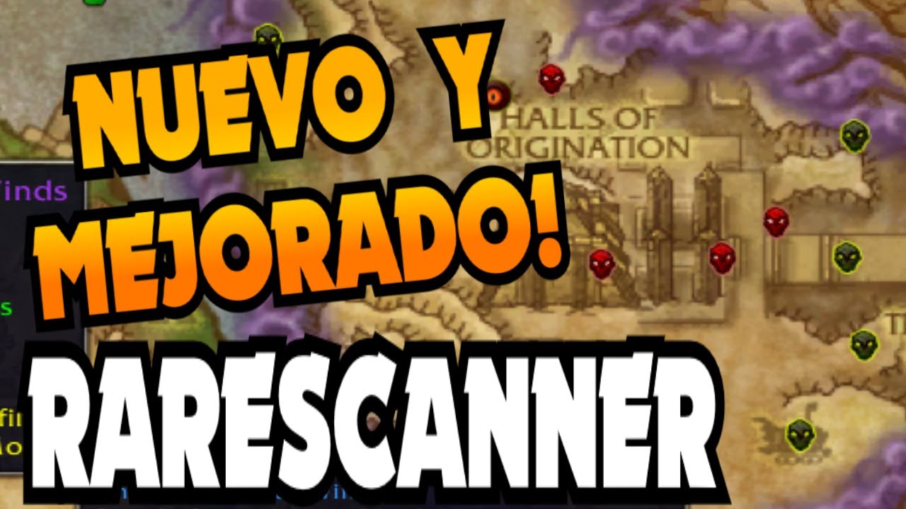 ☀️ NUEVO Y MEJORADO ❗️ Gu&iacute;a RARESCANNER - Addon para hacer oro