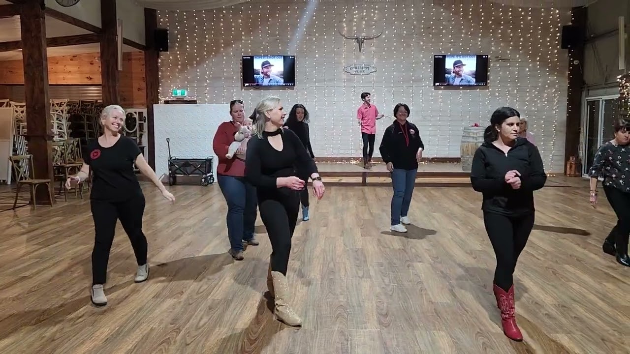 DEMO 'Waitin' All Day' Beginner Line Dance July 2024