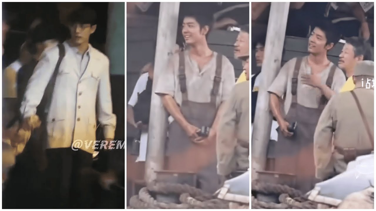 😲HOT UPDATE: Xiao Zhan’s new look – dark but smiling! 2 BTS, 2 styles