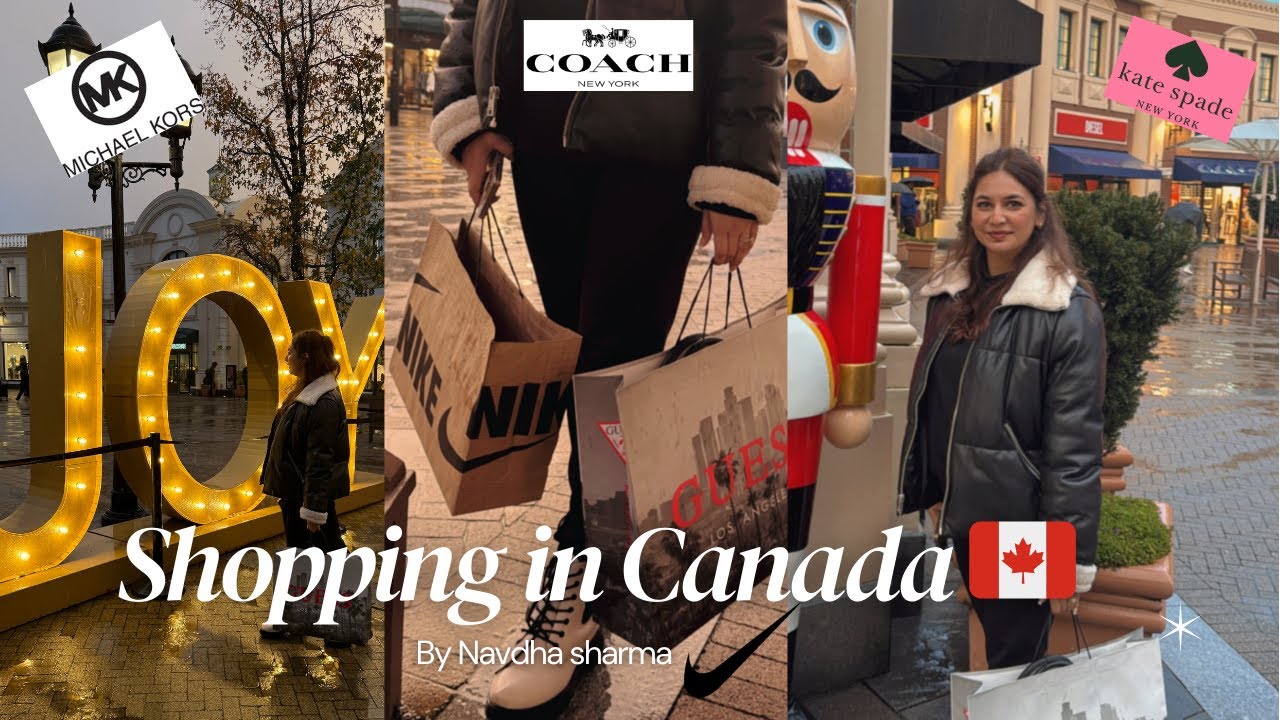 Shopping in Canada: Exploring Outlet Mall l Tandoori Flame - Overrated?