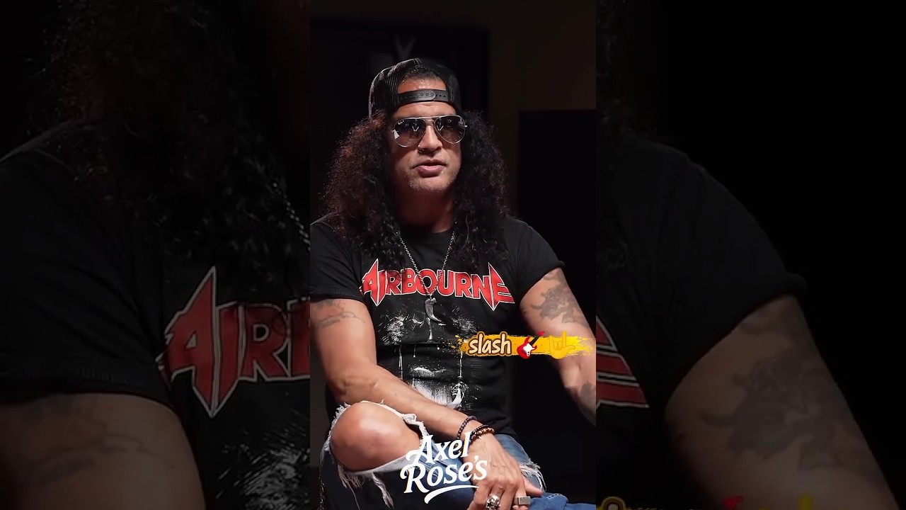 SLASH 🎸🤟 #slasher #guitarlegend #guitar #rocknroll #classicrock #80smusic #gunsnroses