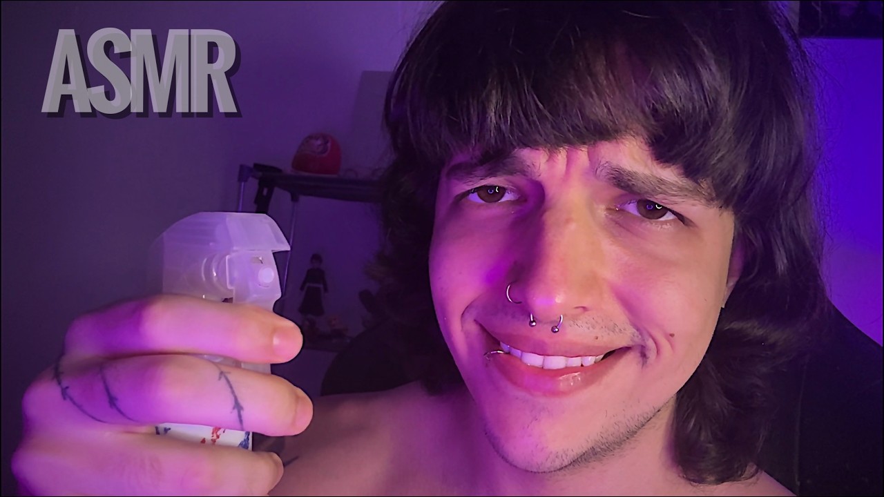 ASMR CASEIRO Cortando seu CABELO *deixando na régua*
