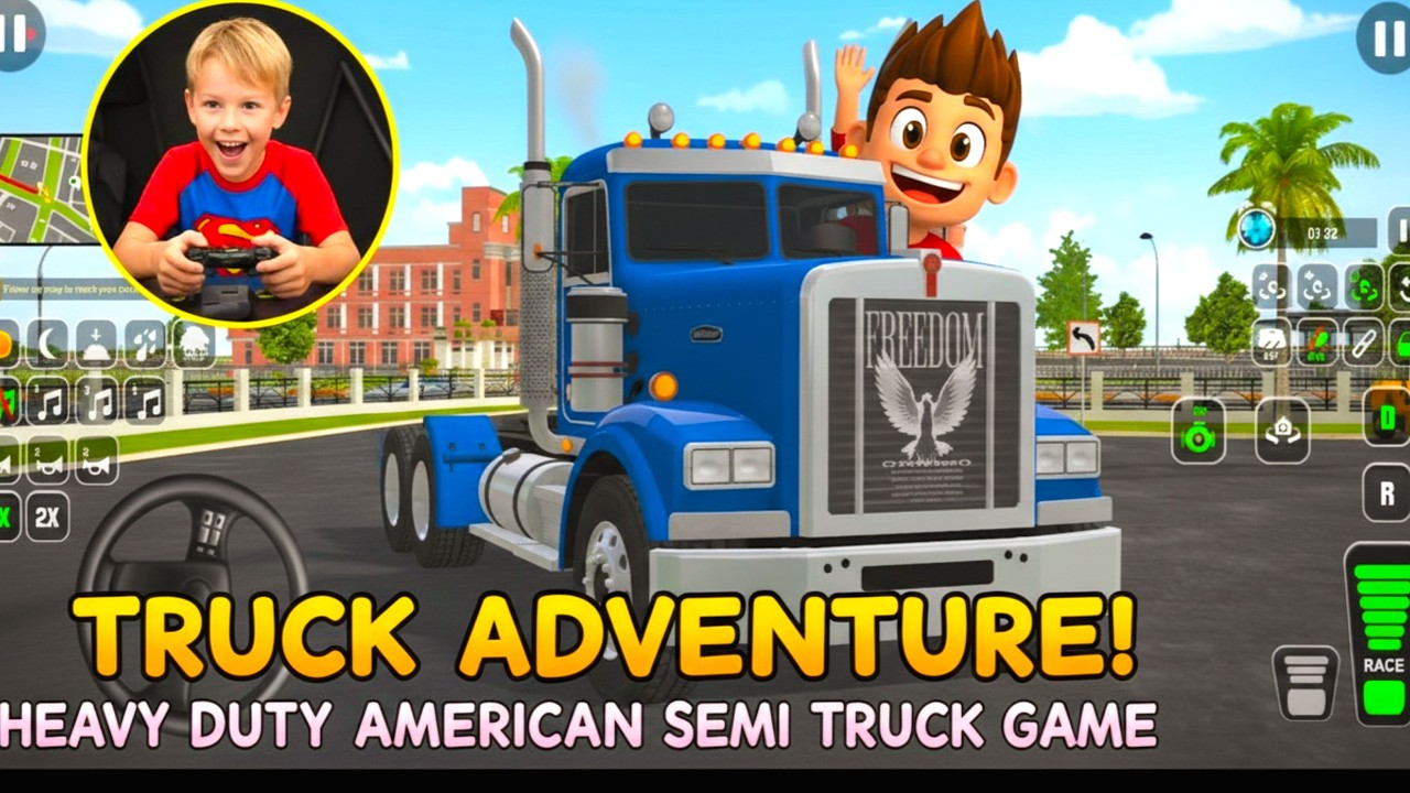 MY NEW AMERICAN TRUCK!🚛 🇺🇸 Heavy Duty Simulator Gameplay😱 | Xtreme Hyper