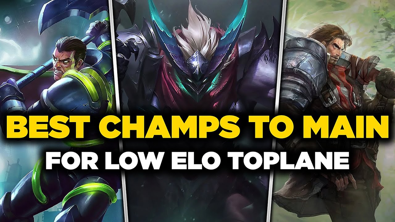 5 Great Toplane Champions to Climb out of Low Elo [Season 13]