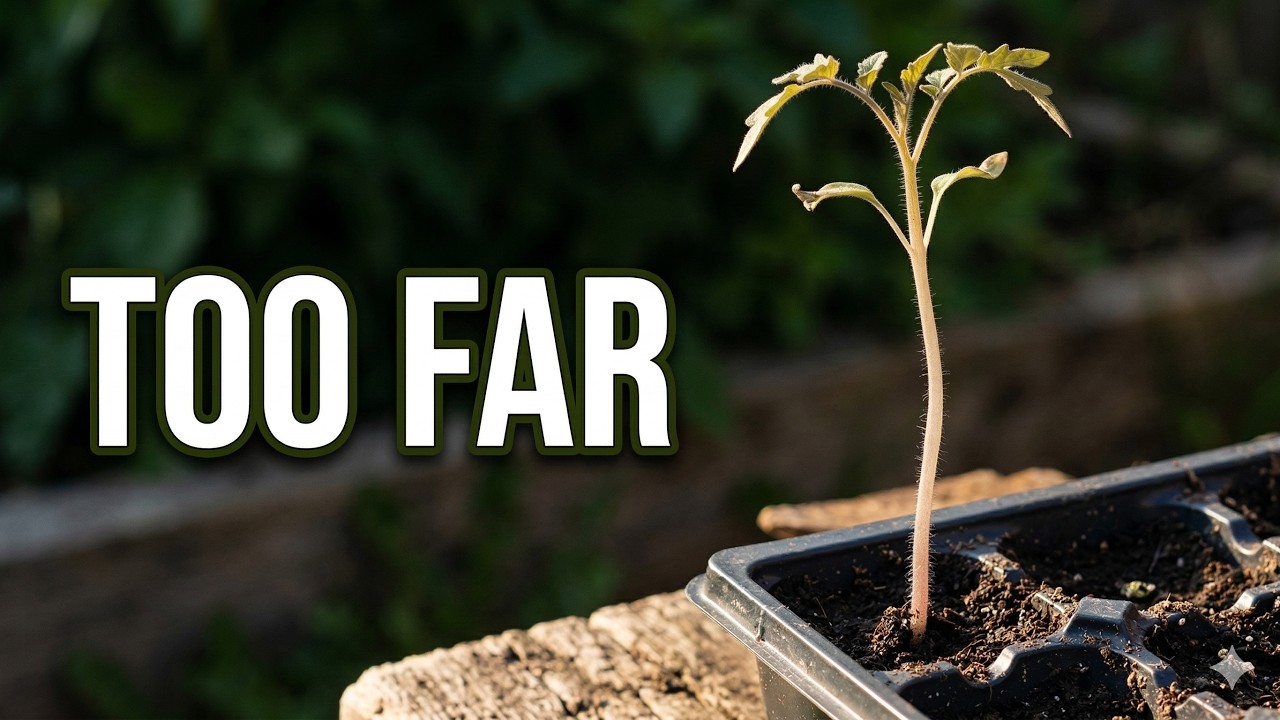 Your Grow Light Is Too Far Away. That's Why Your Seedlings Fail.