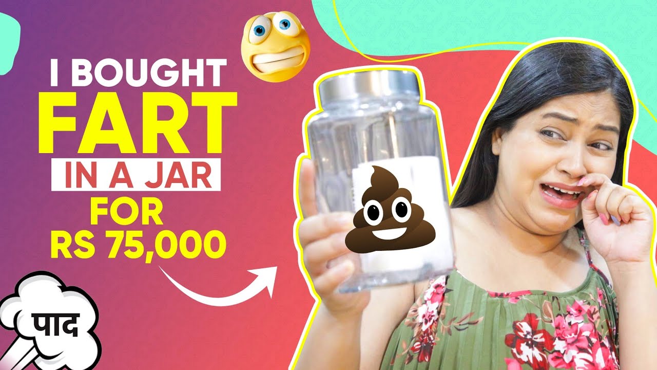 I Bought Fart Jar For Rs 75,000 🤢पाद खरीदा Testing Most Weird Product on Internet😱Unbelievable Thing