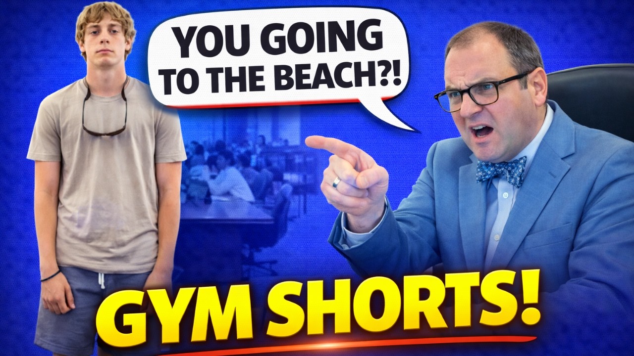 Judge Fleischer GOES OFF On Teen Wearing Gym Shorts to Court