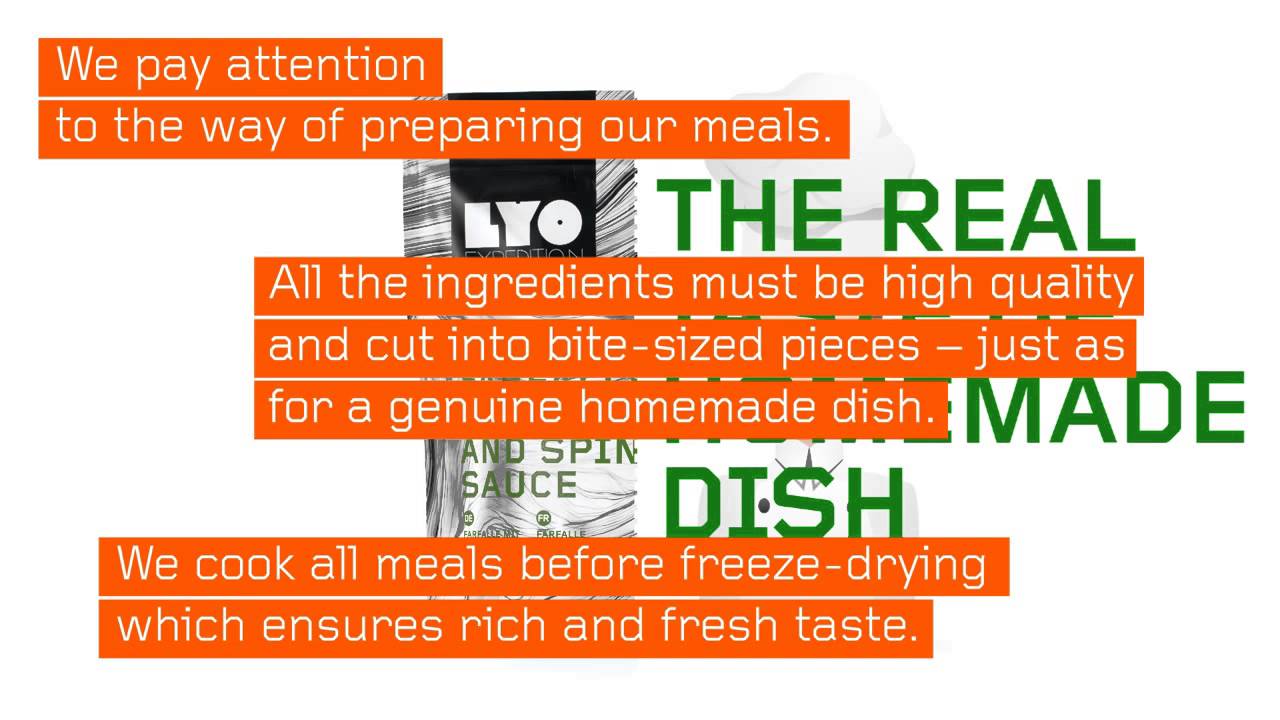 LYOFOOD - LYO EXPEDITION product presentation