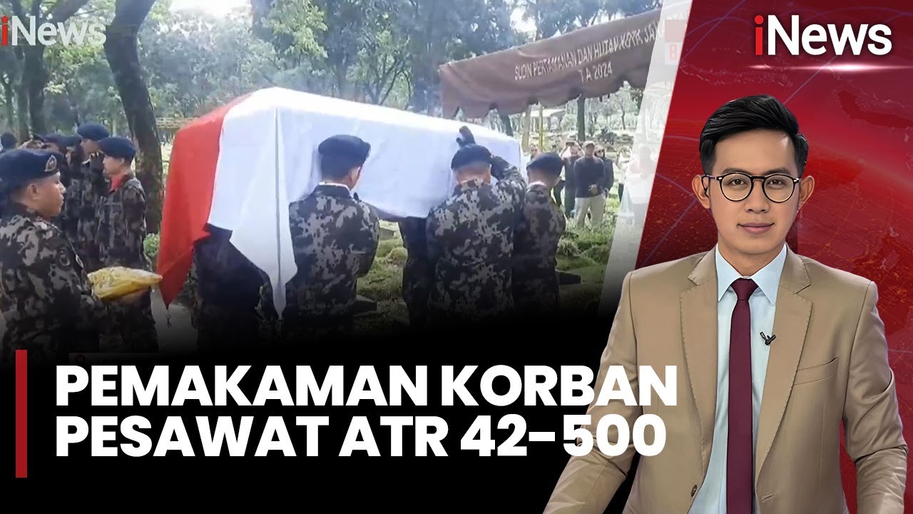 Suasana Haru Iringi Pemakaman Pilot Korban Pesawat ATR 42-500 |iNews Pagi (06/01)