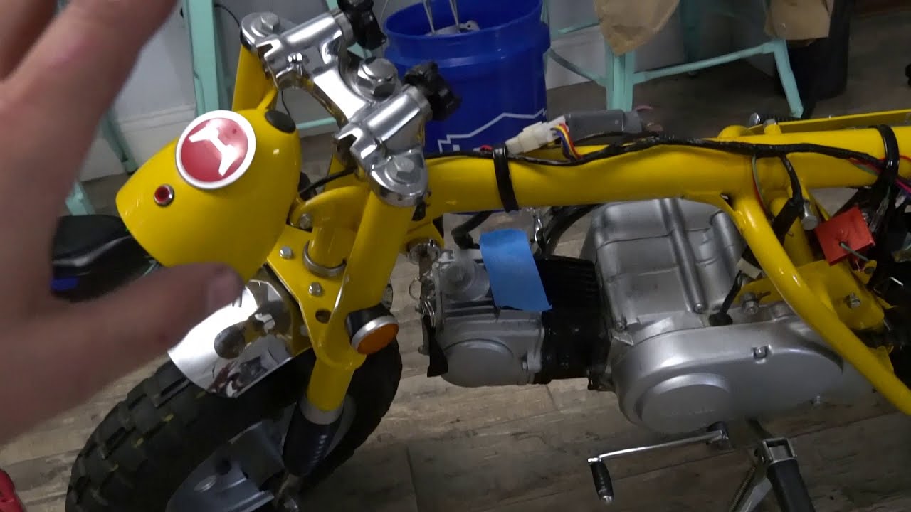1970 Honda Z50 Mini Trail Monkey 88cc Project  - Video 1 of 2