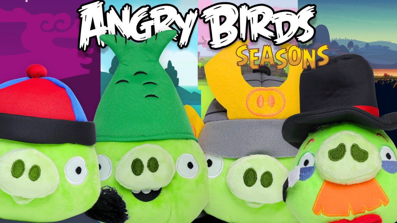 More Cancelled Seasonal Sets - Angry Birds Plush