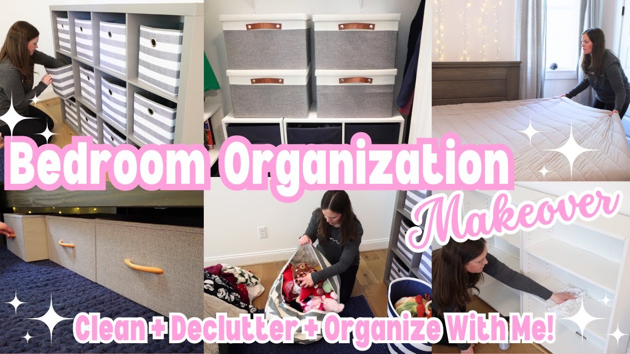 Bedroom Clean Declutter Organization Ideas! Bedroom Organization Ideas On A Budget