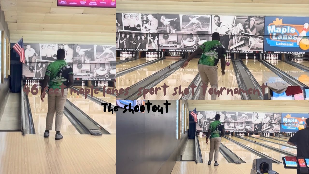 The shoutout | 46ft sport shot tournament | maple lanes 📍