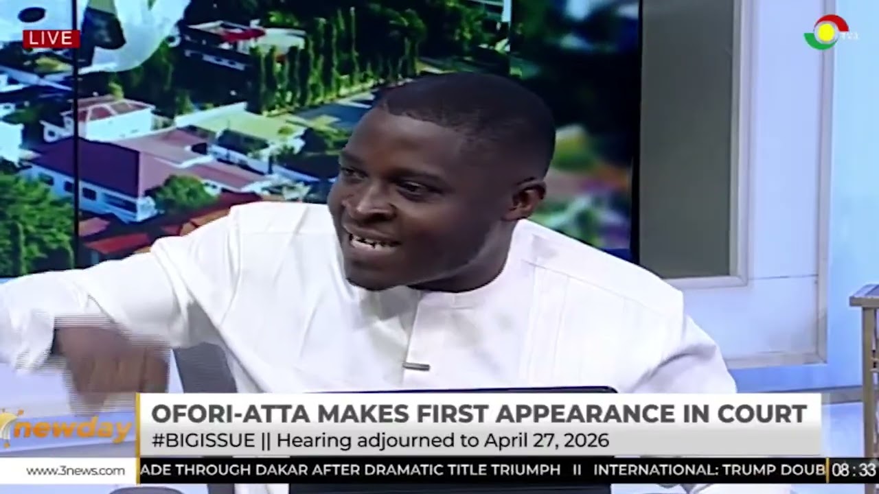 It looks like the minority is supporting ken Ofori atta - Edem Agbana
