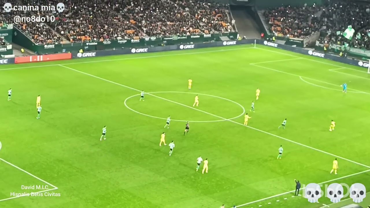 partido en la Cartuja Betis Balompié vs Villarreal enero 2026