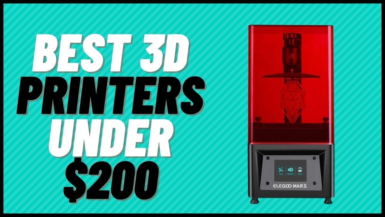 The 5 Top 3D Printers Under $200 in 2024 [Cheap 3D Printer]