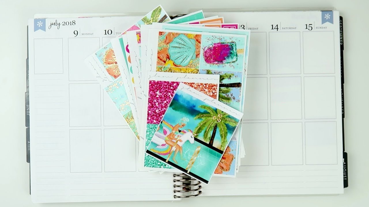 Plan With Me | Tropic Like It's Hot (TheGlamPlanner)