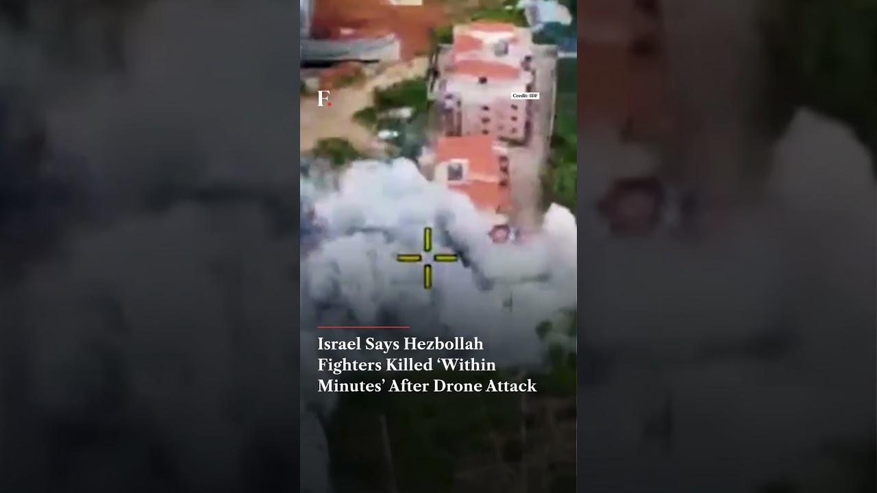 Israel Says Hezbollah Fighters Killed Minutes After Drone Attack in Lebanon | N18G