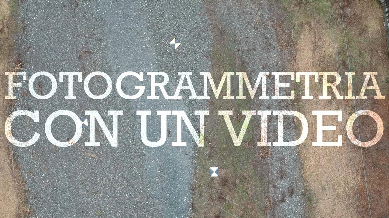 Fotogrammetria da un video - Estrai i fotogrammi e genera un modello 3D