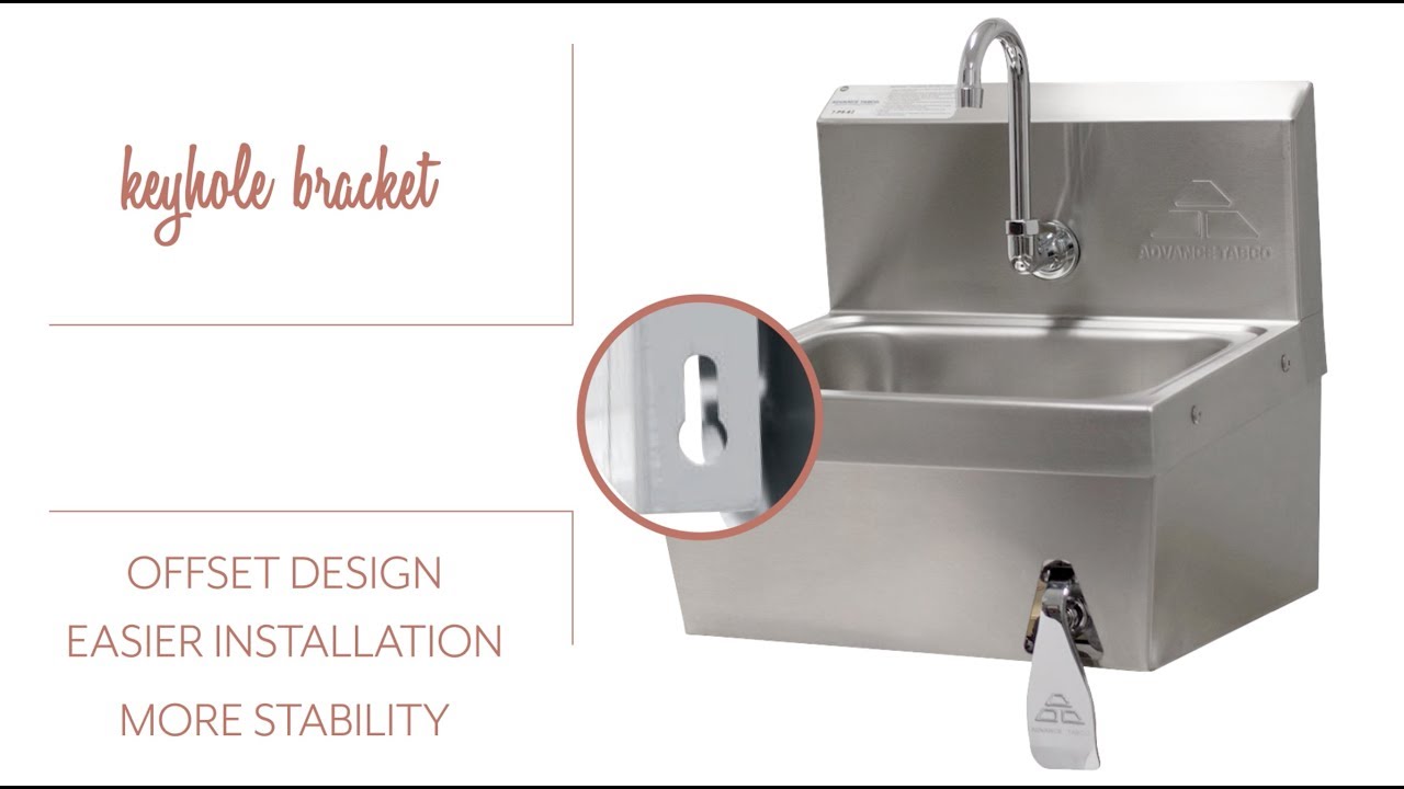 Advance Tabco 7-PS-62 Wall Mount Commercial Hand Sink