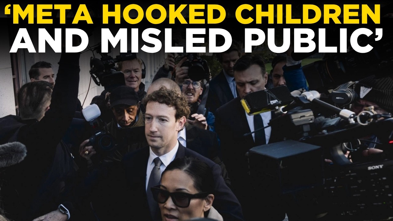 Meta Trial LIVE: Attorney General On Hearing Over Claims Facebook, Instagram Hook Kids |US News LIVE