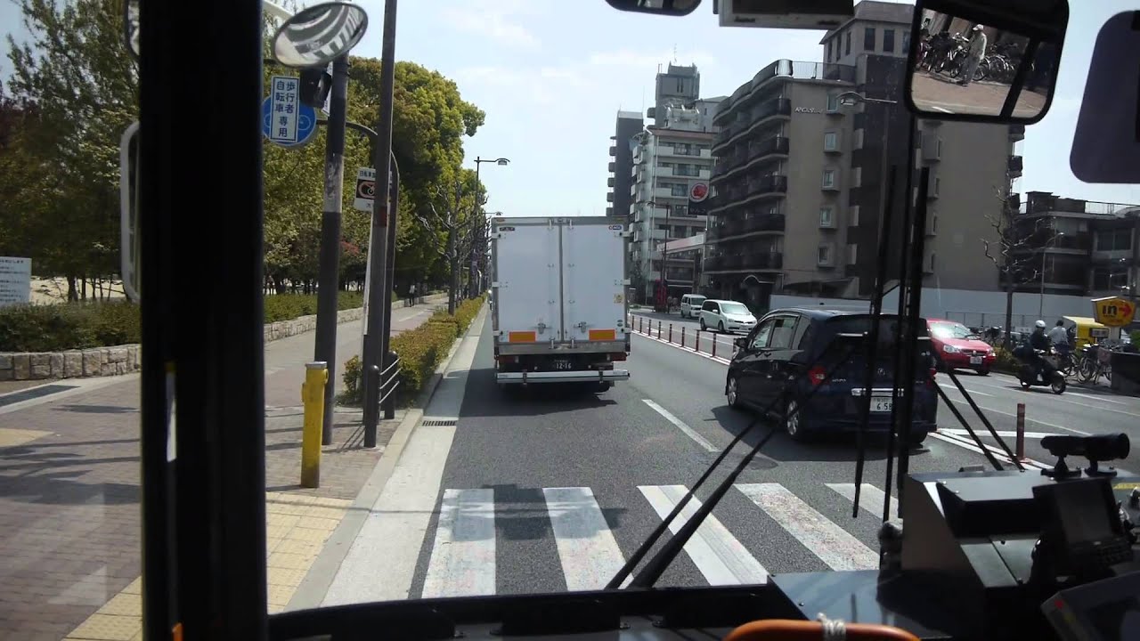 大阪市営バス 4系統 前面展望 地下鉄住之江公園～地下鉄長居～地下鉄喜連瓜破～出戸バスターミナル