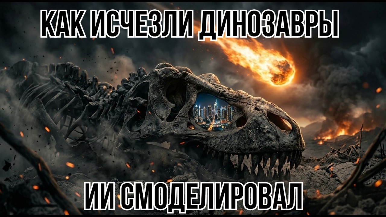 Динозавры были обречены ДО астероида. ИИ нашёл доказательства