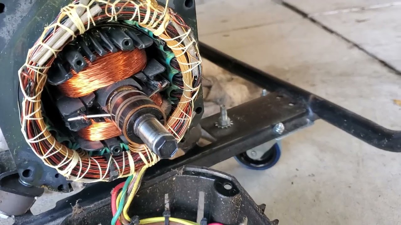 Adjusting Homelite AVR.....did I screw up?