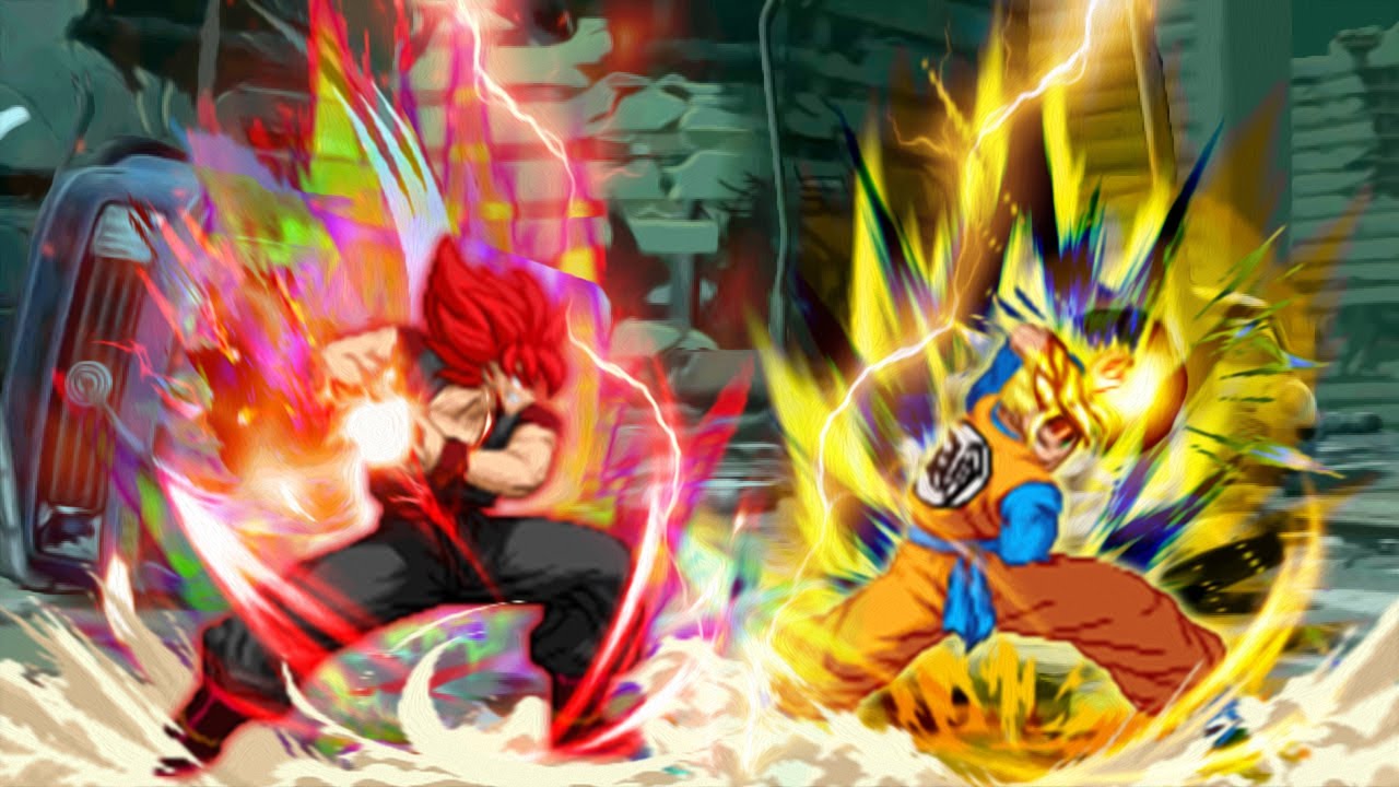 Dragon Ball Super MUGEN Evil Goku vs Future Gohan