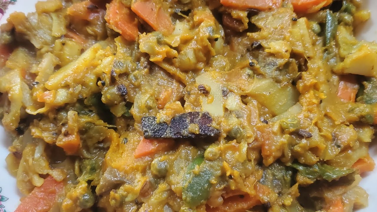 রুটি দিয়ে খাওয়ার জন্য সবজি রেসিপি 