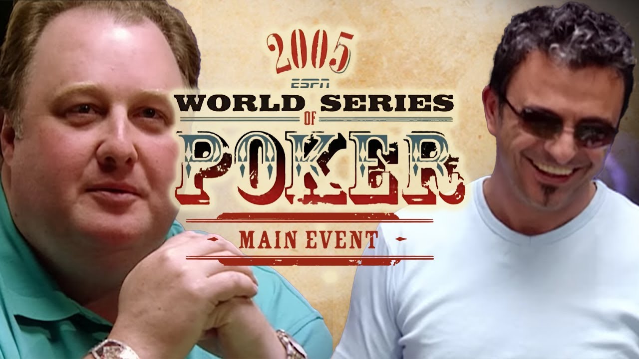 World Series of Poker Main Event 2005 Day 5 with Greg Raymer & Joe Hachem #WSOP