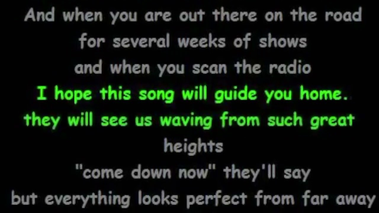 Iron and Wine Such Great Heights karaoke fixed