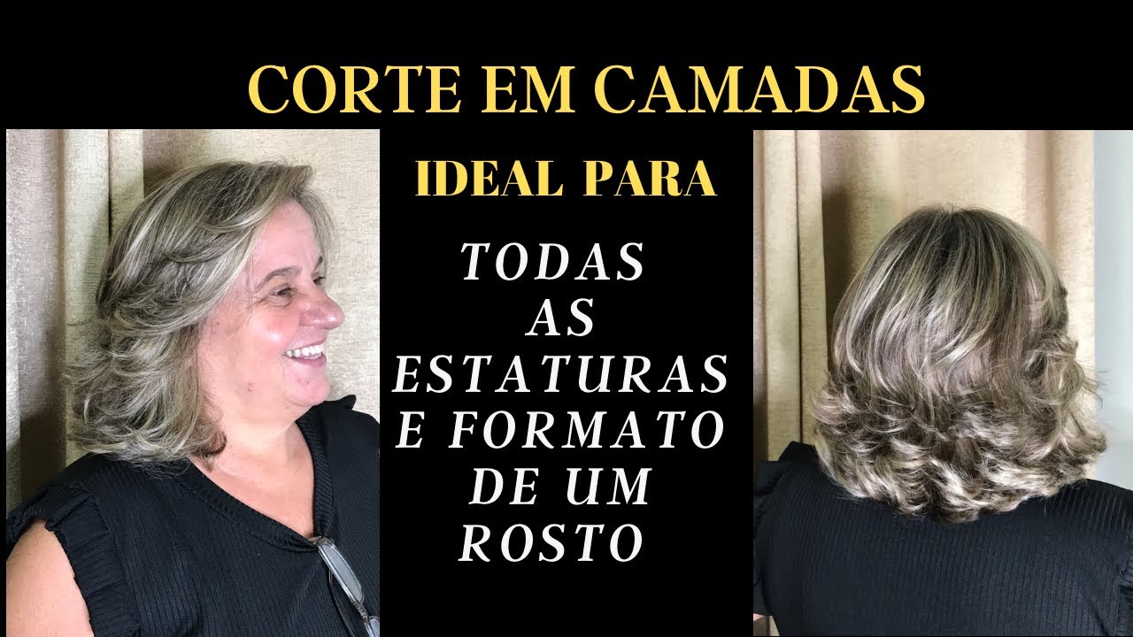 Corte Feminino Em Camadas/ LU BLANCO / 29-03-2021
