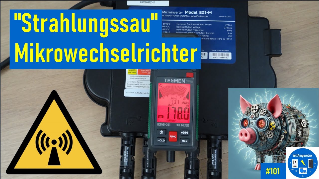#101 - Funkstörungen und Entstörung von Mikrowechselrichtern
