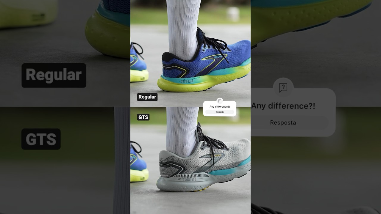 🔍👀 Normal vs GTS #brooks #running #runrunrun #runrepeat #runningcommunity