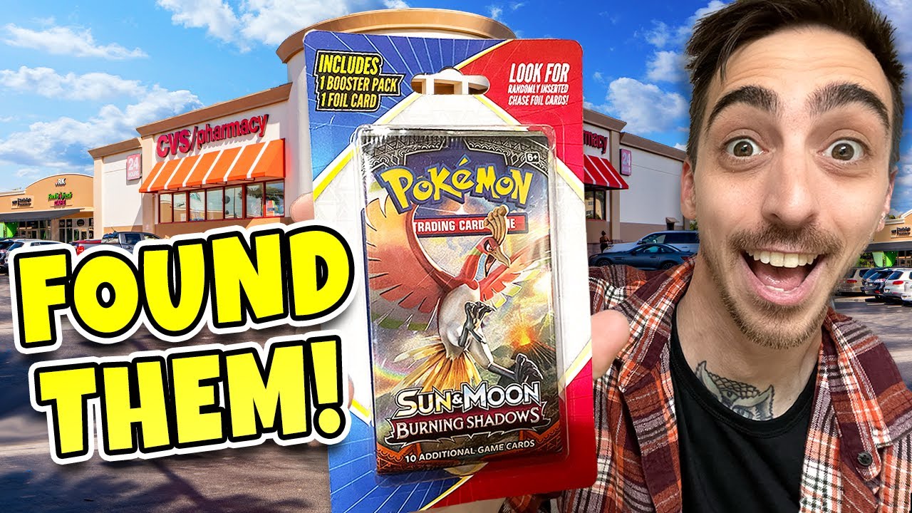 CVS has Burning Shadows Pokémon Cards! (but for how long?)