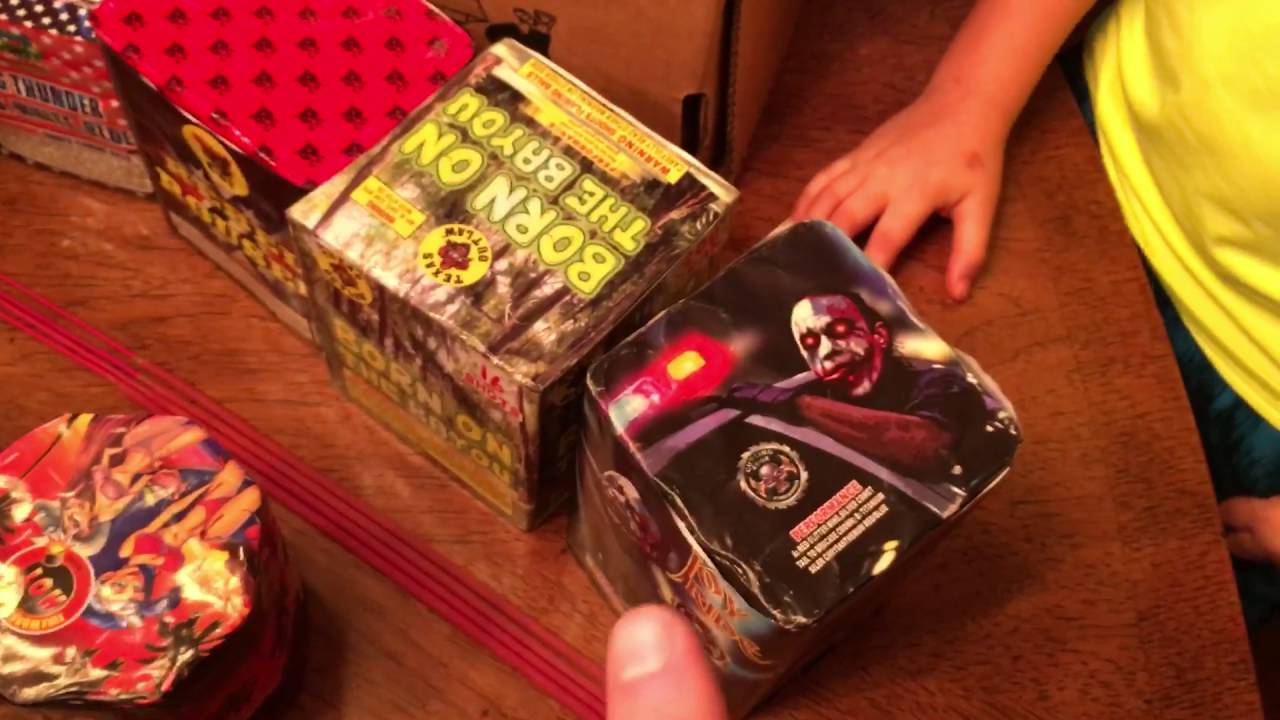 Official 2016 4th of July Fireworks Haul Arsenal