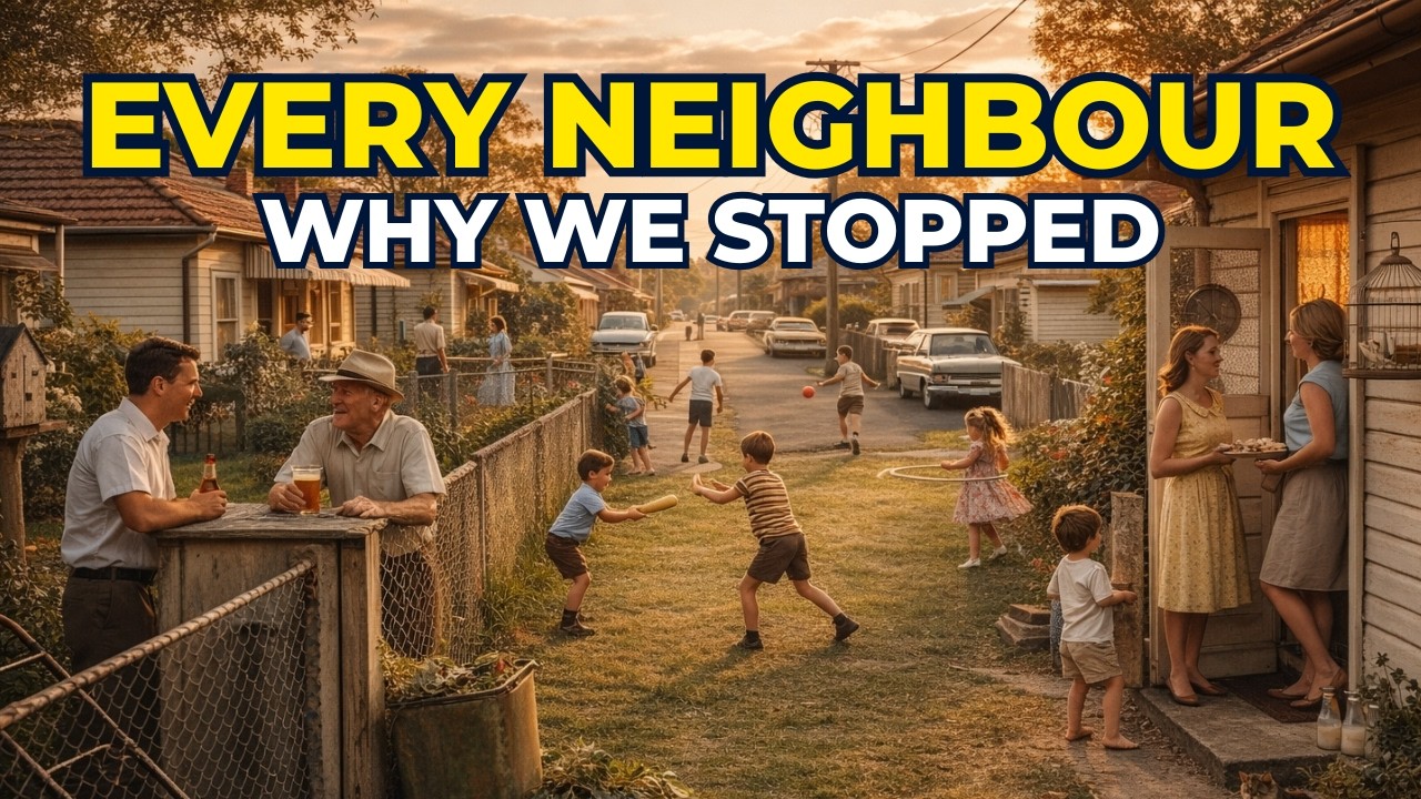 Why Australians Knew Every Neighbour (And Why We Stopped)