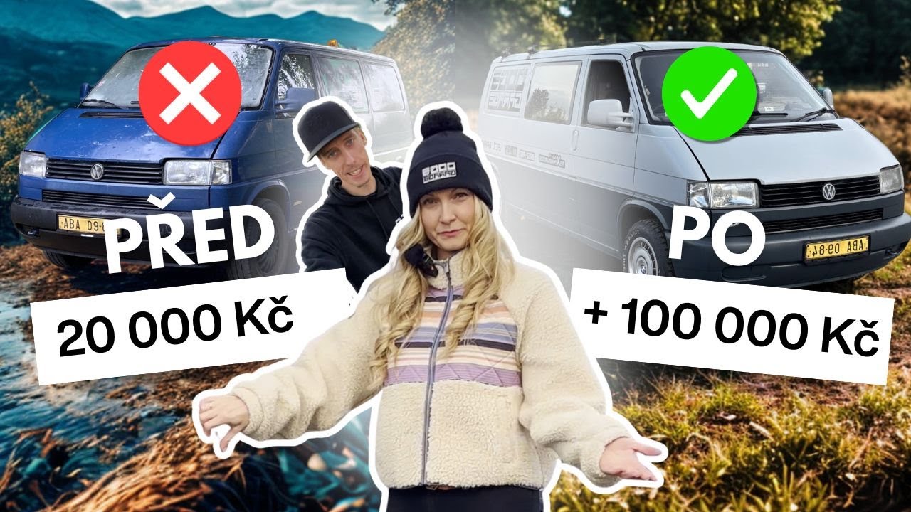 OD VRAKU K VYSNĚNÉMU OBYTŇÁKU - T4 přestavba krok za krokem #vanlife