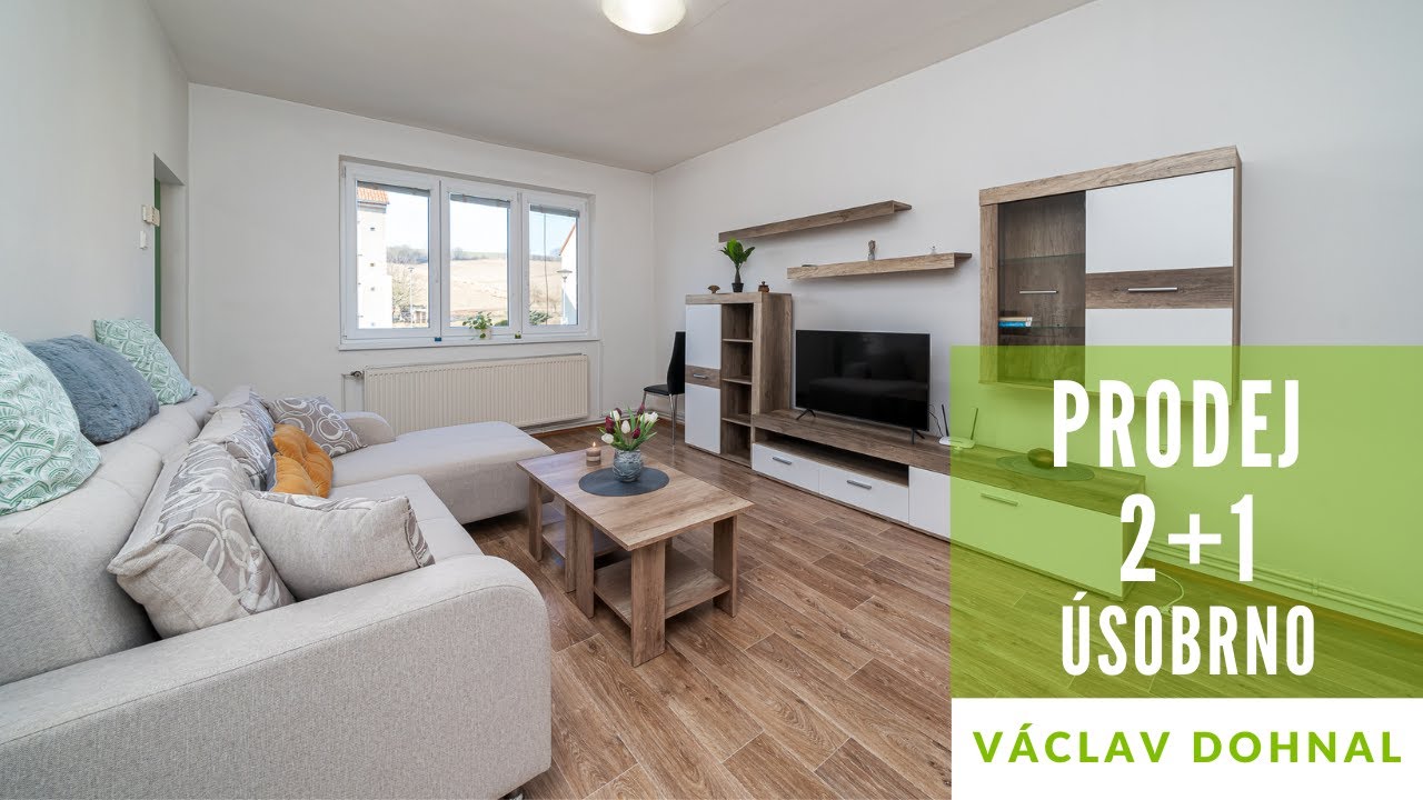 PRODÁNO  - Útulný byt 2+1 s balkónem – klidné bydlení v Úsobrně