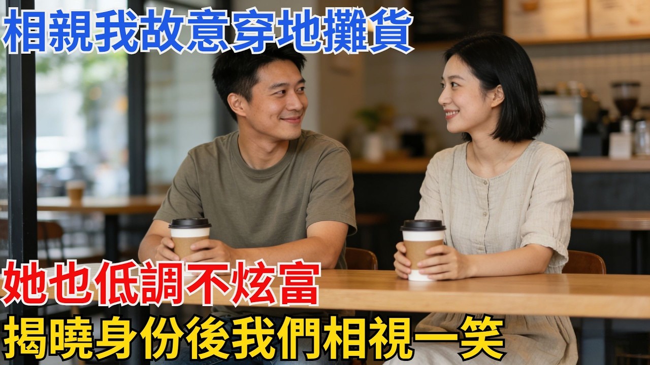 相親我故意穿地攤貨，她也低調不炫富，揭曉身份後我們相視一笑。#故事頻道 #故事分享 #睡前故事 #職場故事#男頻#爽文