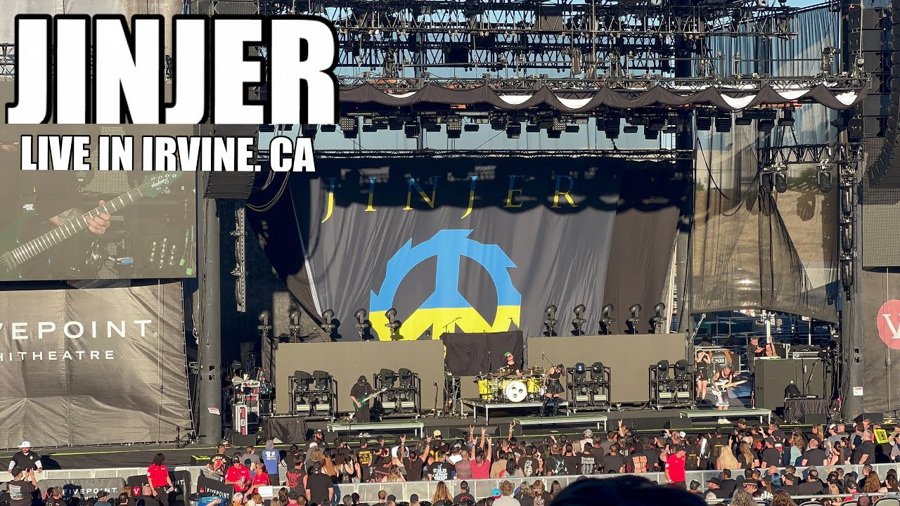 JINJER - LIVE AT FIVE POINT AMPHITHEATER IN IRVINE, CA (FULL SET!) - 7/20/23