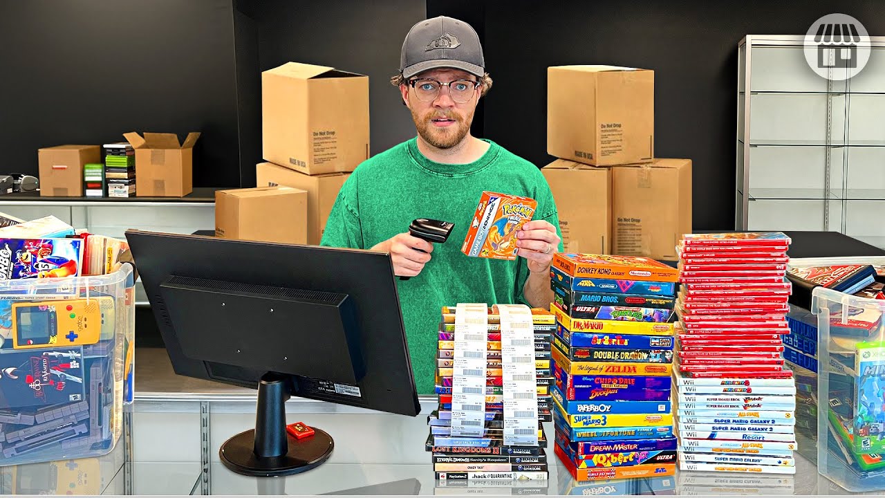 FINAL COUNTDOWN to Opening my Video Game Store!