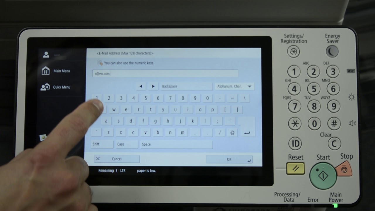 How to Edit the Address Book on Canon